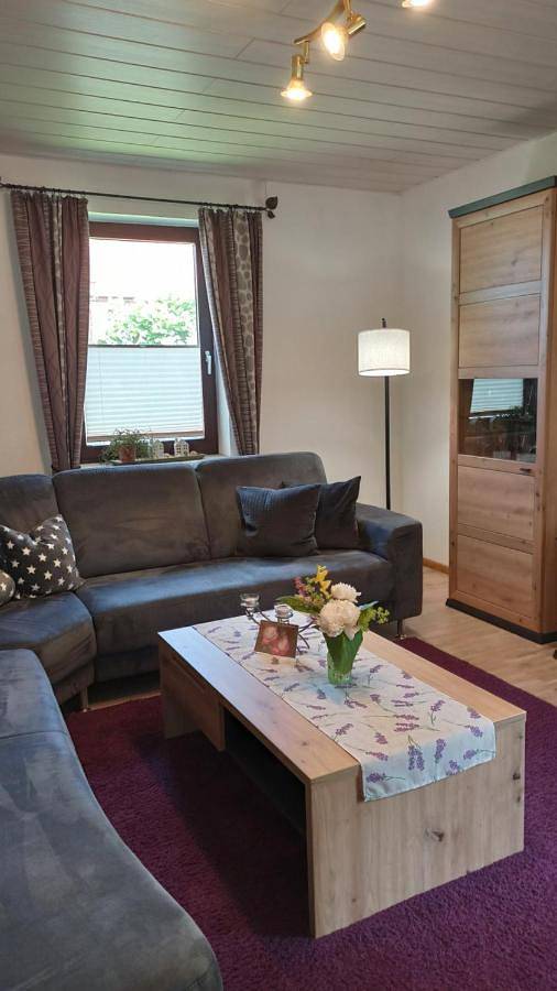 Ferienwohnung für 4 Personen, mit Balkon und Terrasse sowie Garten und Ausblick in Damnatz - 4
