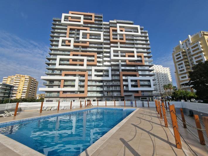 Gîte pour 4 personnes, avec balcon à Praia da Rocha