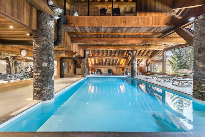 Appartement de vacances pour 4 personnes, avec sauna et balcon à Courchevel