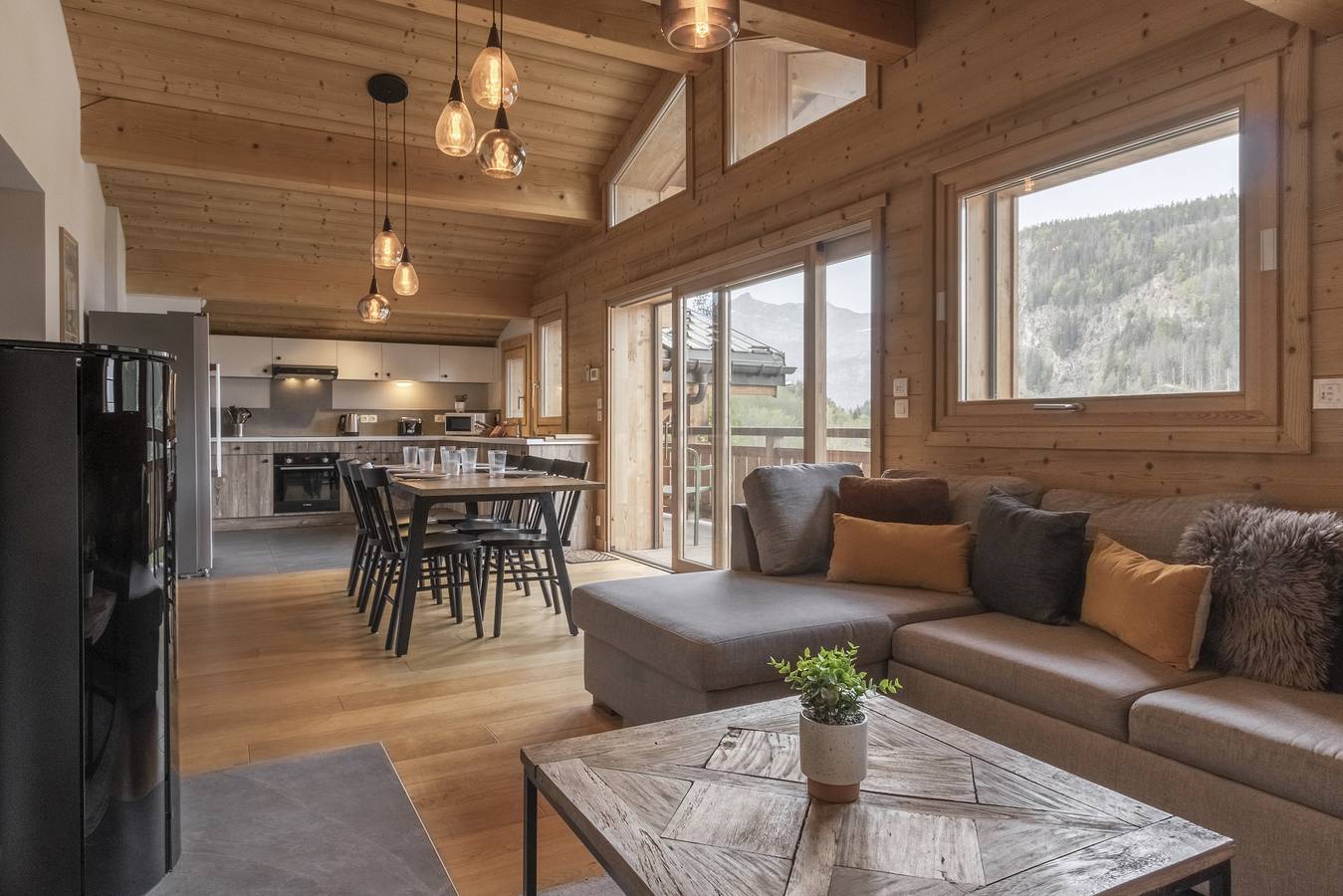 Apartamento entero, Trabets 2 - Vue Montagne - 150m des Remontées in Les Houches, Macizo del Mont Blanc