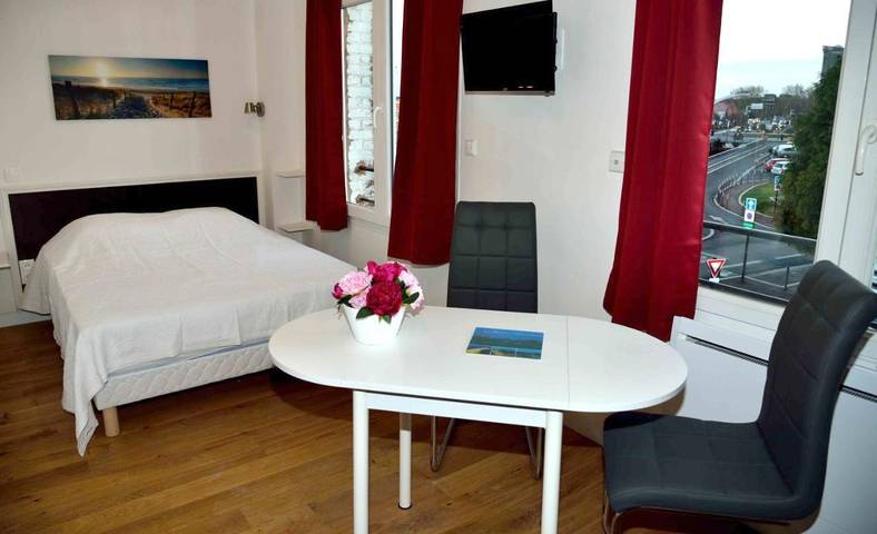 Appart’hôtel pour 2 personnes, avec terrasse