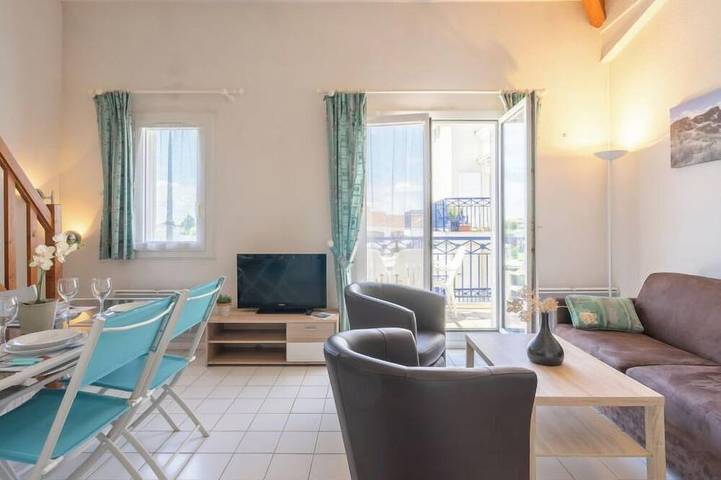 Gîte pour 4 personnes, avec balcon et piscine dans Casino de Royan - 4