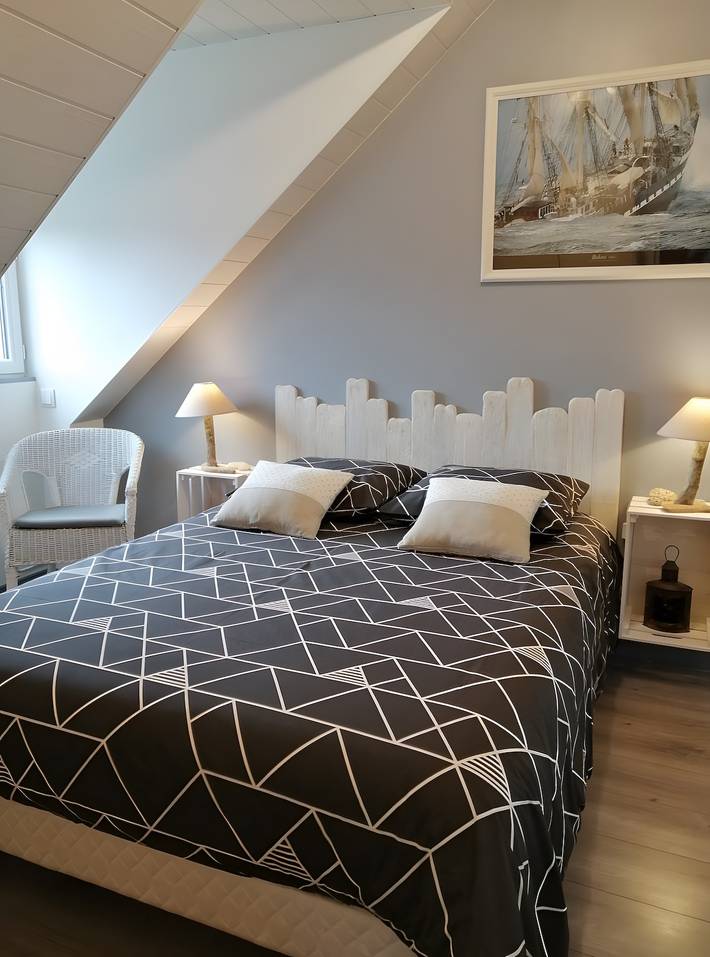 Chambre d’hôte pour 4 personnes, avec Jardin dans Froberville, Côte d'Albâtre