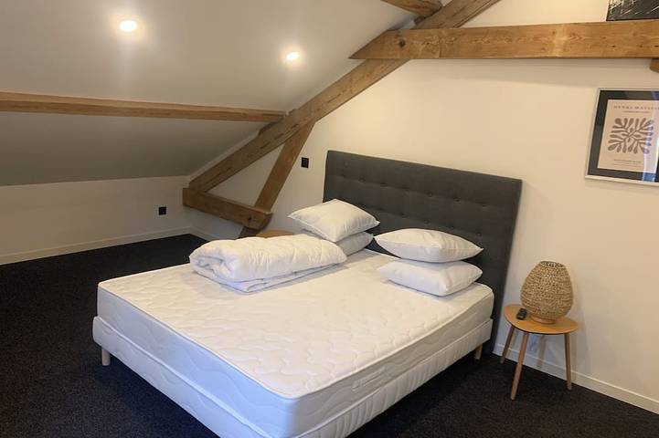 Entire apartment, Spacious 4-bedroom apartment that sleeps 10, with a private indoor pool, spa, and sauna. in Gérardmer, Parc naturel régional des Ballons des Vosges