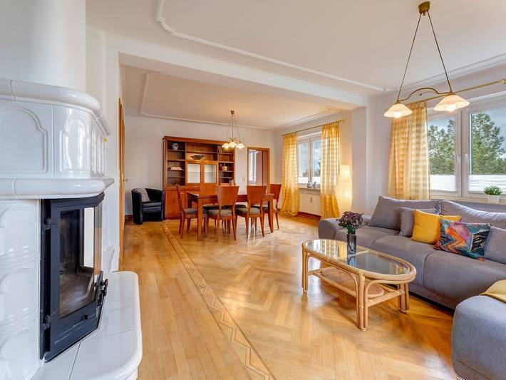 Ganze Wohnung, Ferienhaus Renate, Whg. 02: 72 m², 4 Schlafplätze, Kamin & Wlan in Bansin, Heringsdorf