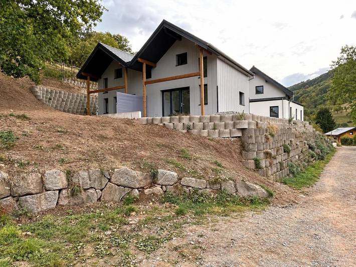 Gîte pour 4 personnes, avec Terrasse et Vue à Eschbach-au-Val