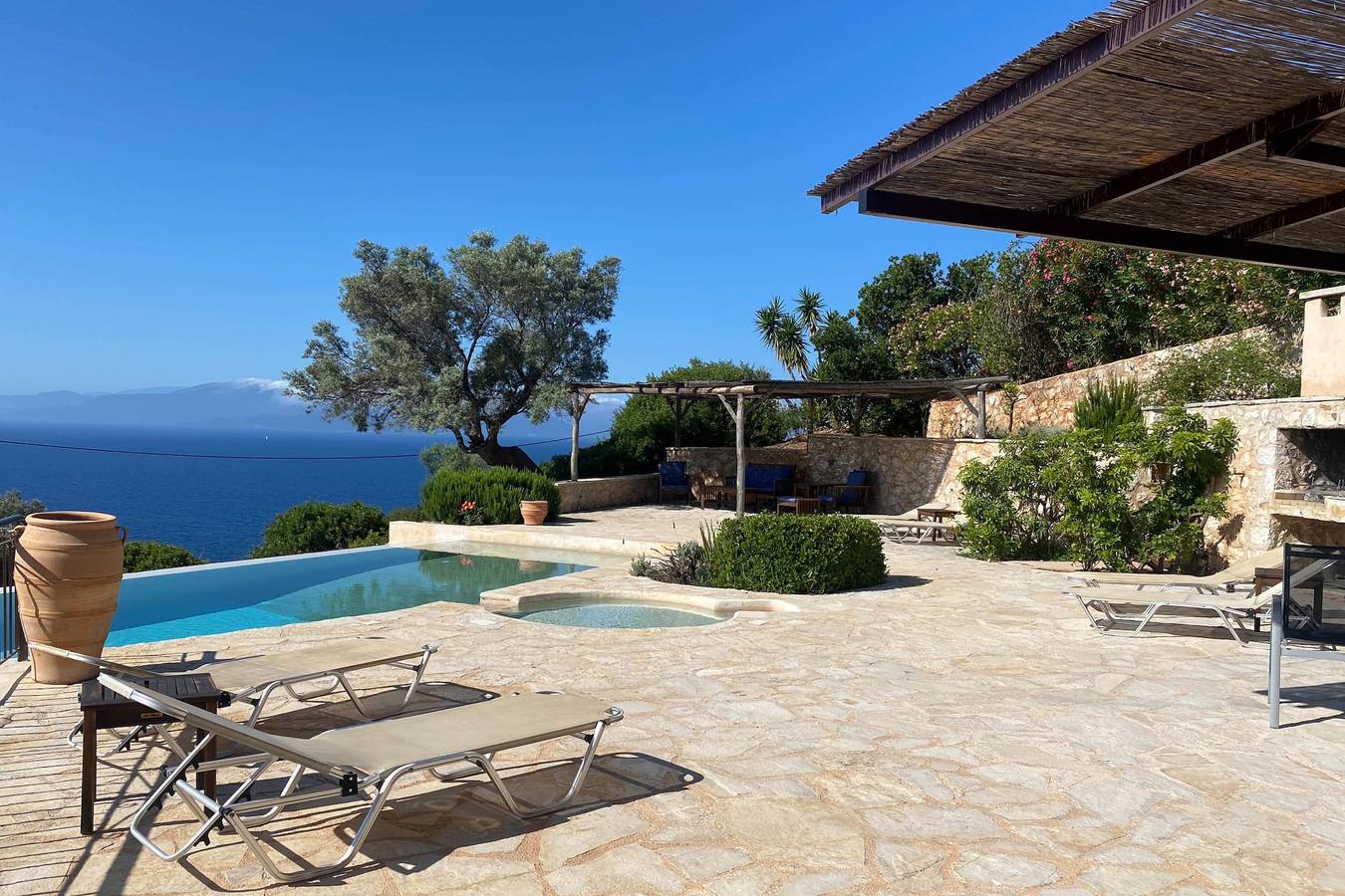 Villa voor 8 personen met zwembad in Syvota (Lefkada), Griekenland
