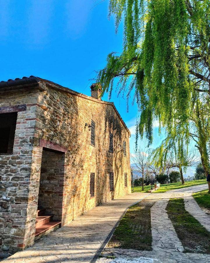 Double Room with Private External Bathroom in Castelplanio, Province d'Ancône