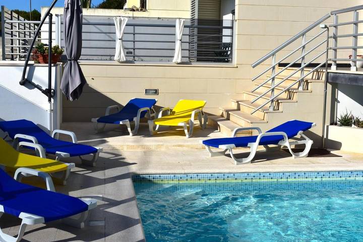 Casa rural para 9 personas, con piscina además de vistas y terraza en Nazaré - 4