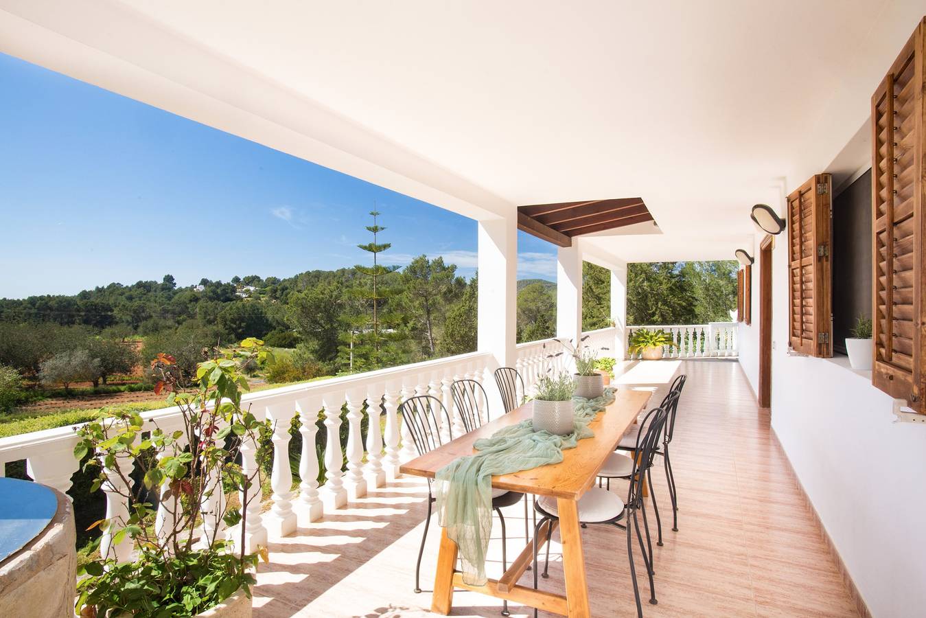 Villa für 6 Personen mit Terrasse in Sant Antoni de Portmany, Ibiza Westen