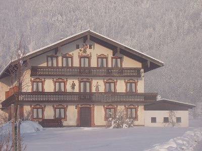 Schusterbauer-Hof - Ferienwohnung 2-4 Pers. 60 qm, großer Balkon in Schleching, Bayerische Alpen