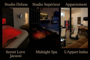 Chambre d’hôte pour 3 personnes, avec jacuzzi et terrasse à Blois