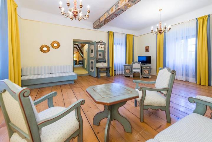 Hotel Kartause Gaming - Dreibettzimmer Johanna in Gaming, Mostviertel