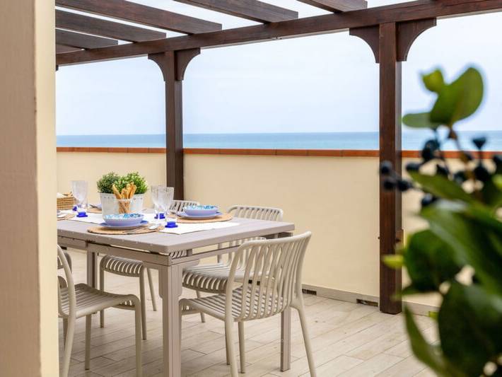 Ferienwohnung für 4 Personen, mit Terrasse