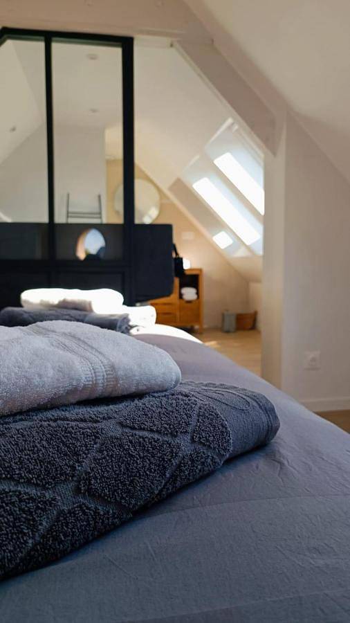 Maison de vacances pour 4 personnes, avec terrasse ainsi que jacuzzi et jardin