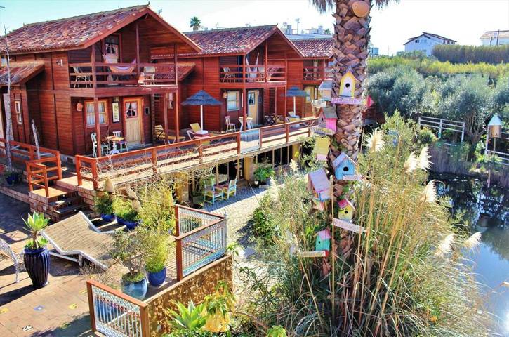 Location de vacances pour 3 personnes, avec bassin pour enfant ainsi que jardin et piscine à Ericeira - 4