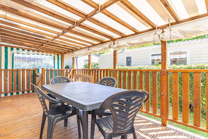 Mobil home pour 8 personnes, avec jardin et bassin pour enfant, animaux acceptés à Saint-Georges-d'Oléron - 2