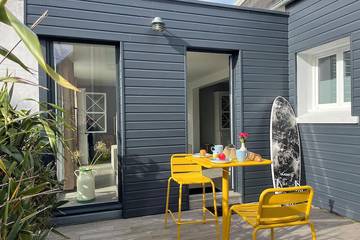 Gîte pour 6 personnes, avec jardin, animaux acceptés dans Plage Curnic