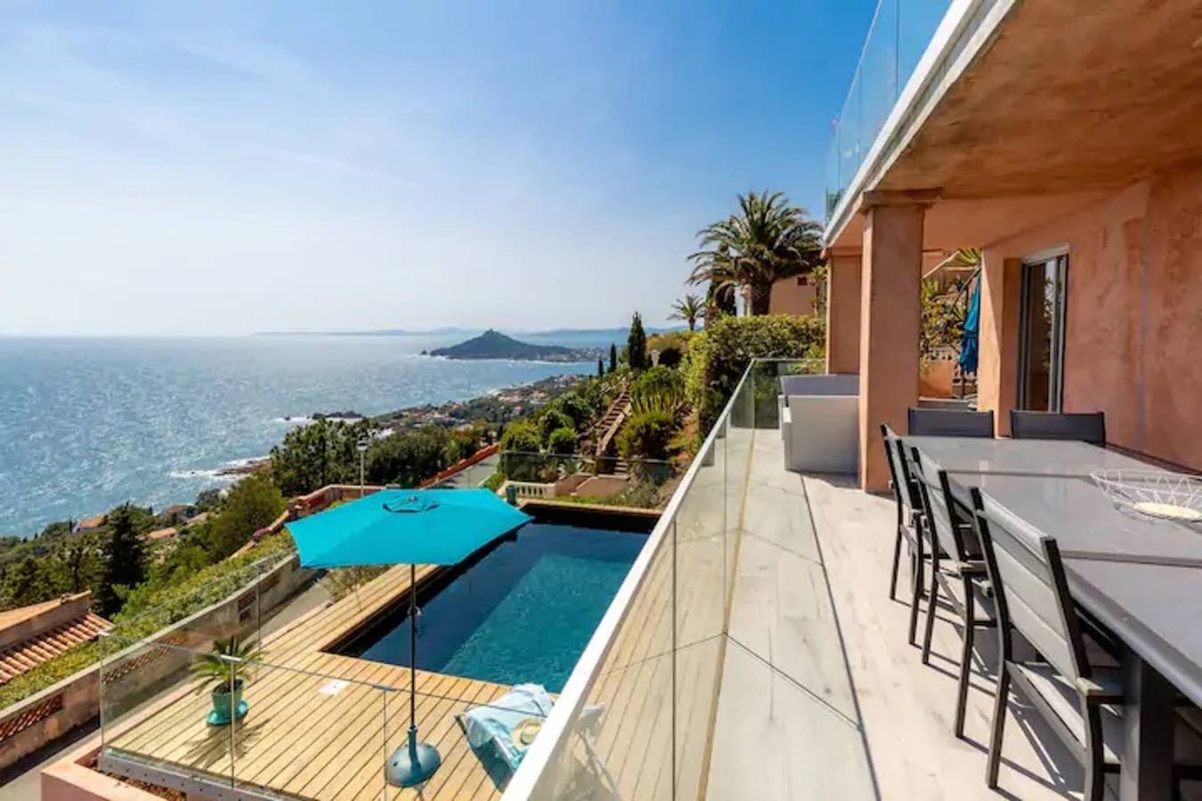 Ferienhaus für 8 Personen mit Garten in Anthéor, Saint-Raphaël
