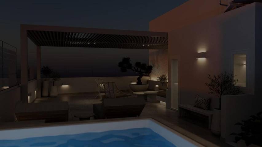 Gîte pour 5 personnes, avec vue ainsi que terrasse et piscine dans Ierápetra - 3