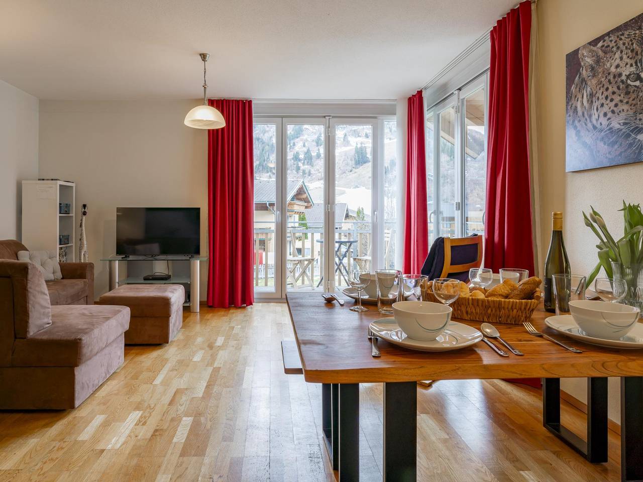 Ganze Wohnung, Hübsche helle Wohnung zwischen Dorf und Pisten
 in Rauris, Ski Amadé