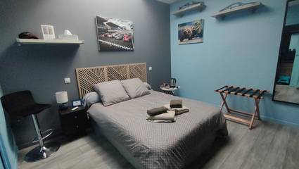 Chambre d’hôte pour 2 personnes, avec terrasse à Le Mans