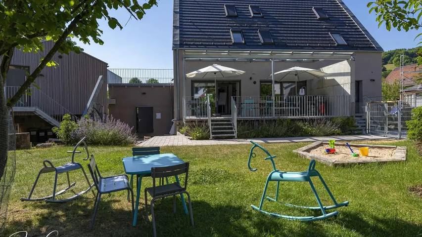 Ferienhaus für 16 Personen, mit Garten und Sauna in Rot am See