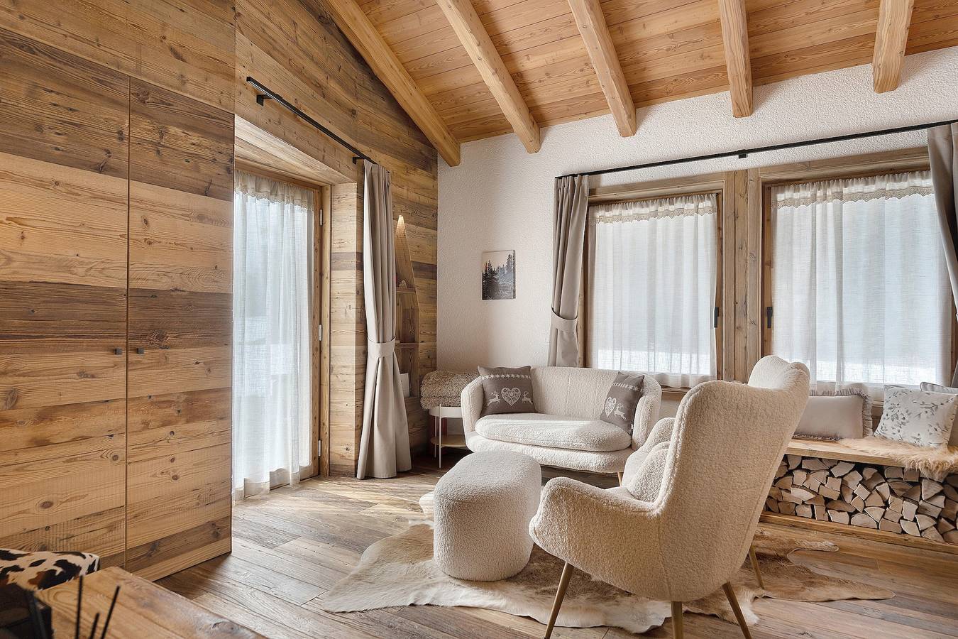 Ganze Wohnung, Apartment 'Luxury Chalet Cirmolo' mit Bergblick und Wlan in Ronchi Valsugana, Valsugana