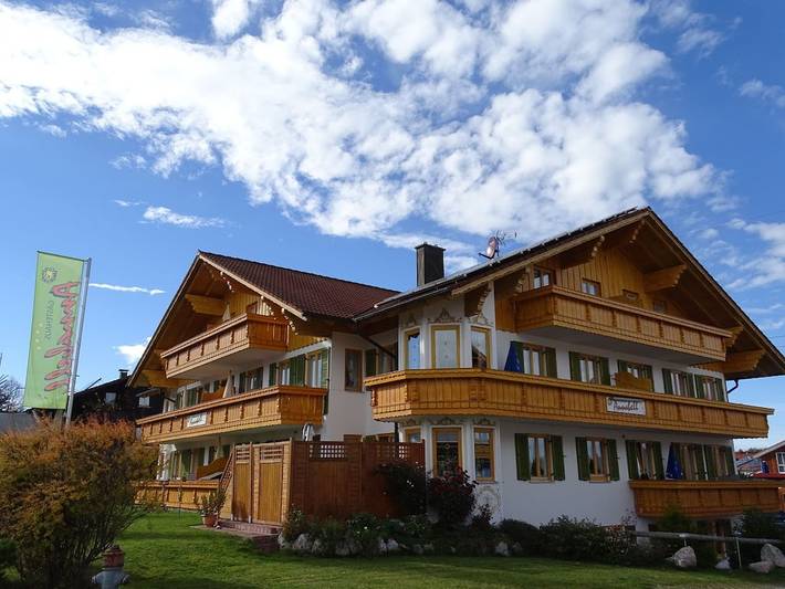Ferienhaus für 4 Personen, mit Garten und Sauna in Nesselwang - 2
