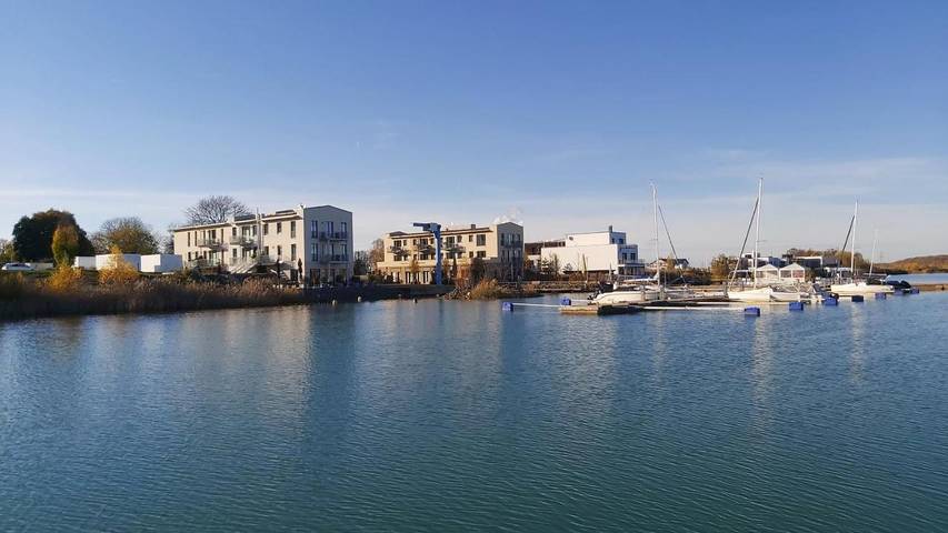 Ferienwohnung für 6 Personen, mit Seeblick und Balkon sowie Ausblick in Neukieritzsch - 3