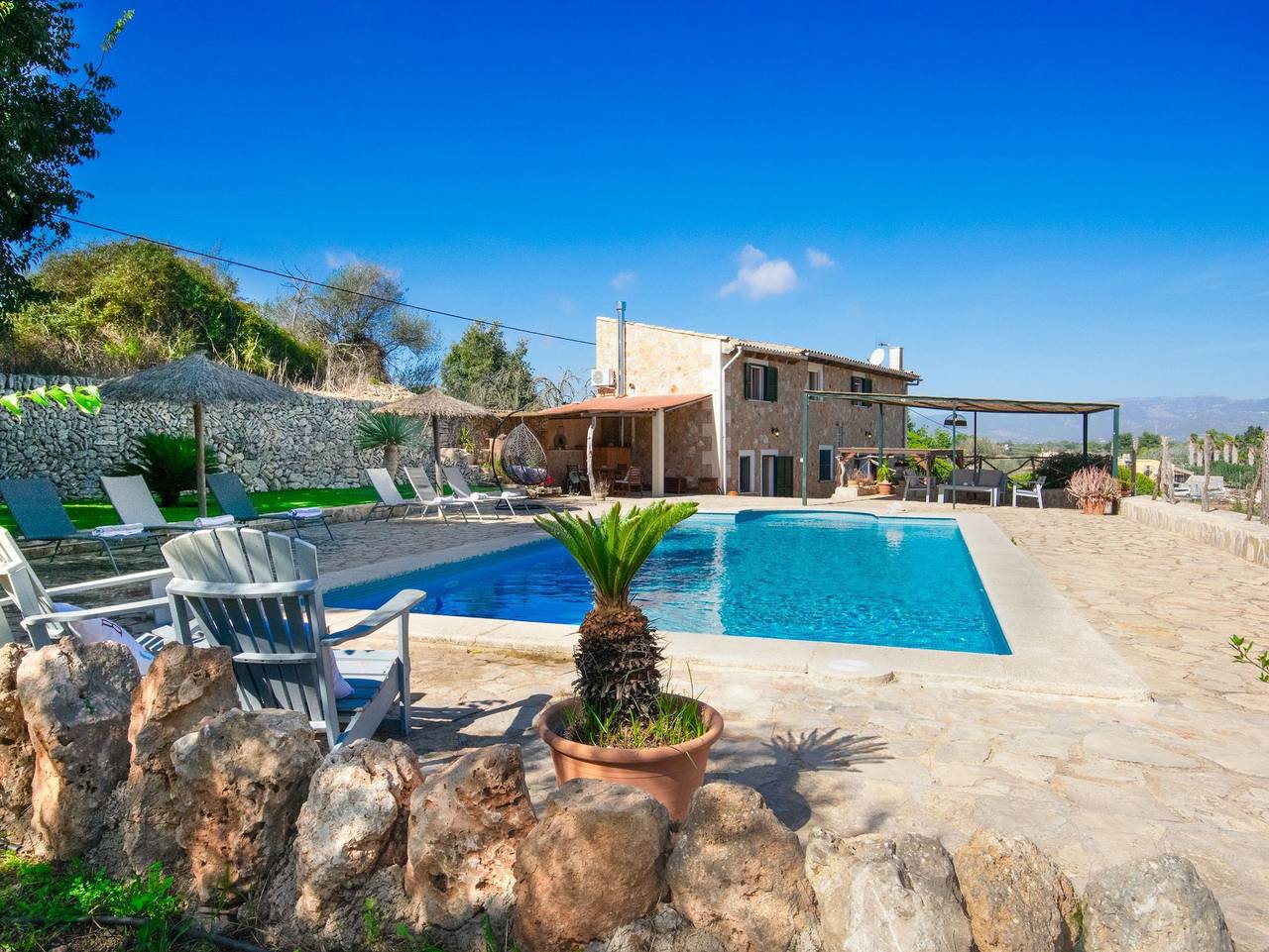 Ganze Ferienwohnung, 44403 Finca Aigua Tanca d'en Vicenç in Sencelles, Mallorca Inselmitte
