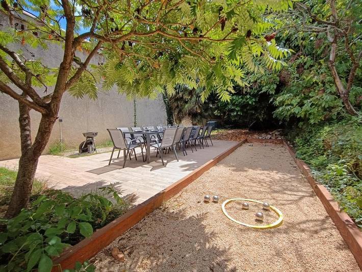 Maison de vacances pour 14 personnes, avec jardin