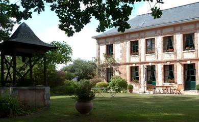 Chambre d’hôte pour 2 personnes, avec jardin dans Parc naturel régional des Boucles de la Seine Normande
