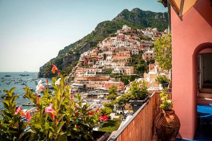 B&b per 2 persone, con idromassaggio e balcone a Positano