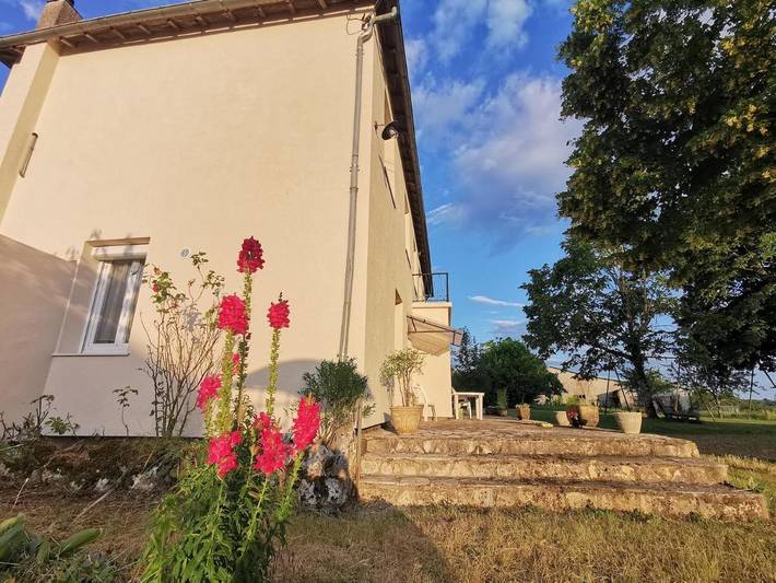 Maison d’hôte pour 2 personnes, avec vue et jardin