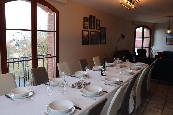 Location de vacances pour 14 personnes, avec jardin et vue à Ludes - 3