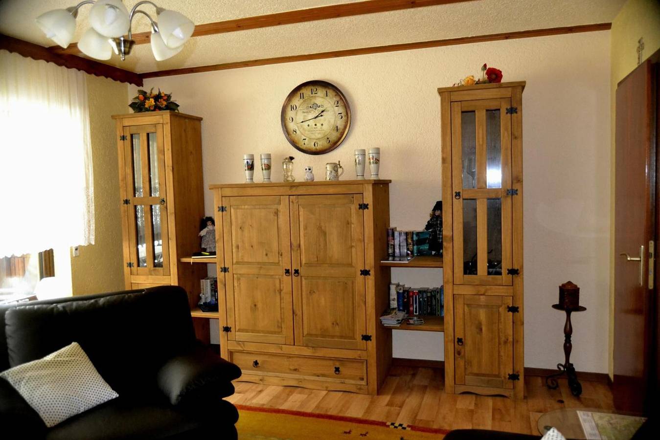 Ganze Wohnung, Ferienwohnung 'Haus Moser - Fewo 1' mit Talblick, Gemeinschaftsterrasse und Wlan in Eschau, Mainviereck