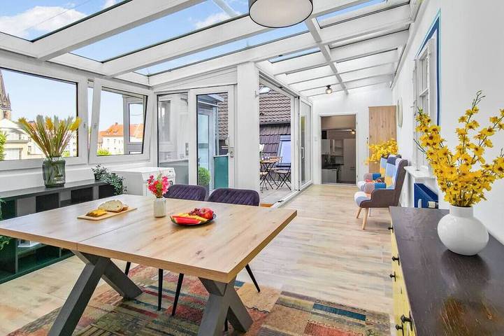 Ferienhaus für 10 Personen, mit Garten in Bielefeld