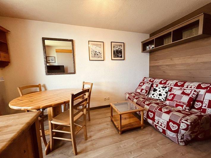 Chalet pour 5 personnes, avec vue et balcon à Peisey-Nancroix