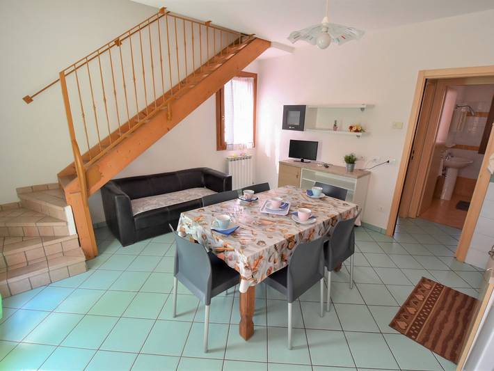 Ferienwohnung für 4 Personen, mit Terrasse und Garten sowie Kinderpool, mit Haustier in Rosolina Mare - 3