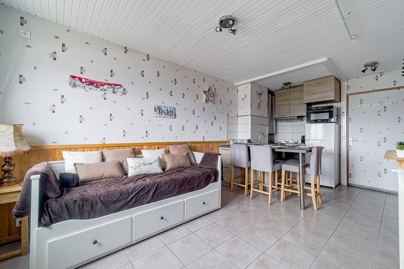 Appartement entier, Bulle de neige - Studio à 2min à pieds des pistes in Les Angles, Région de Prades