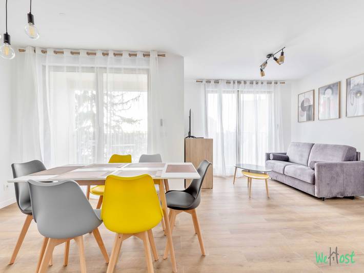 Gîte pour 6 personnes, avec Balcon/Terrasse et Balcon dans Val-de-Marne