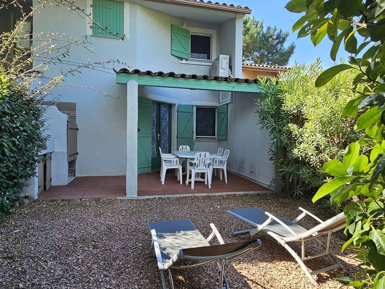 Mini-villa climatisée à 250m plage de St Cyprien in San Ciprianu, Lecci