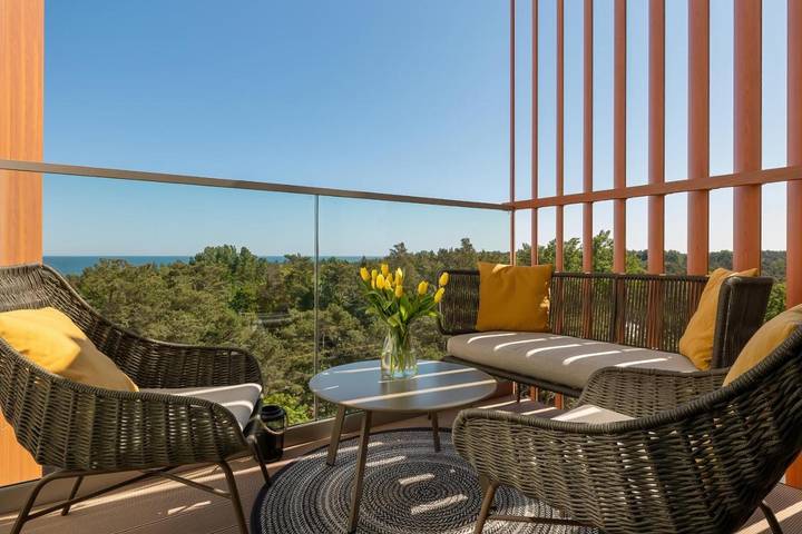 Ferienwohnung für 2 Personen, mit Ausblick und Terrasse in Pobierowo - 2