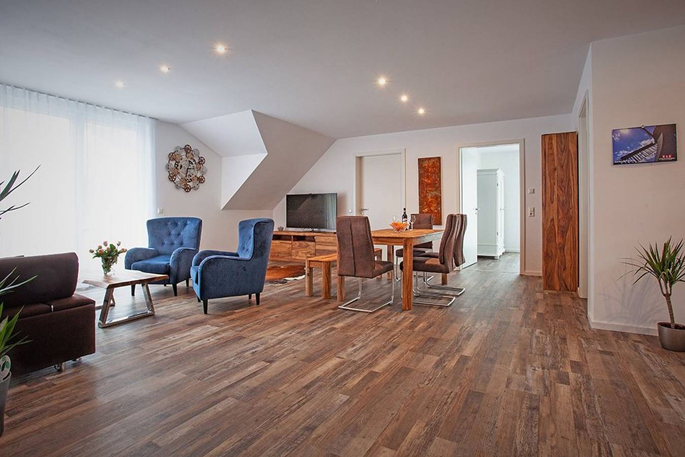 Ganze Wohnung, Ferienwohnung 'Sonnentau' mit Bergblick, Balkon und Wi-Fi in Breitnau, Südschwarzwald