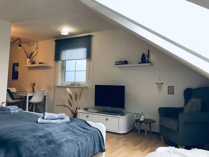 Ferienwohnung für 2 Personen, mit Garten und Sauna sowie Terrasse in Lütow - 2