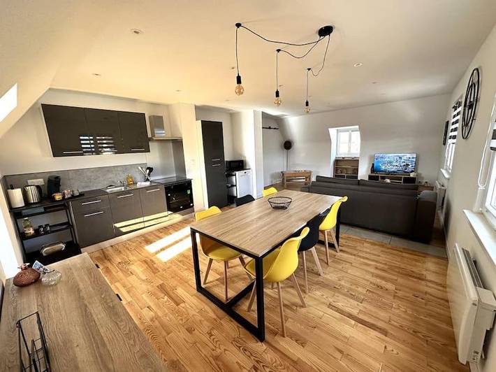 Gîte pour 6 personnes, avec Vue à Bennwihr