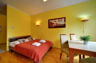 Studio für 4 Personen, mit Balkon/Terrasse, kinderfreundlich in Karpacz