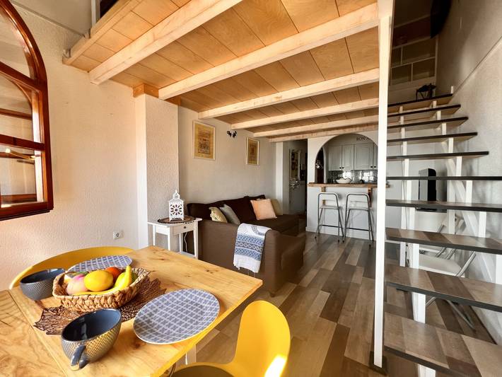 Apartment for 2 people, with ocean view in Torrevieja