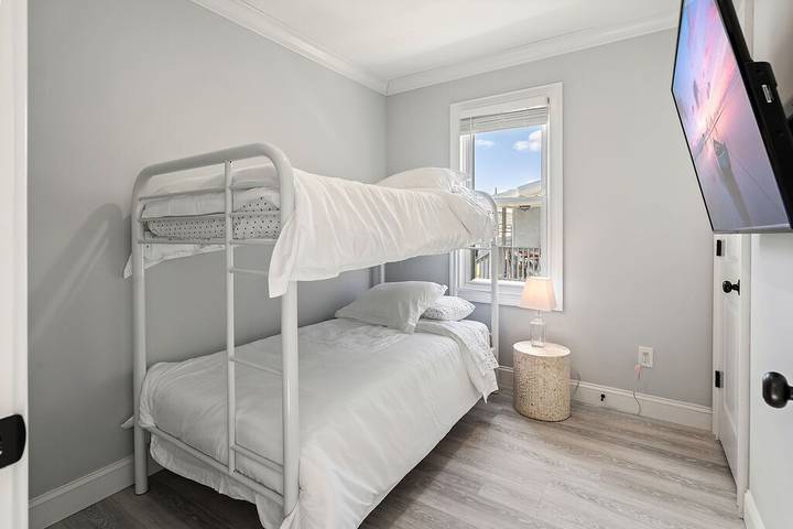 Vacation house for 7 people, with yard and terrace in Belmar (NJ)